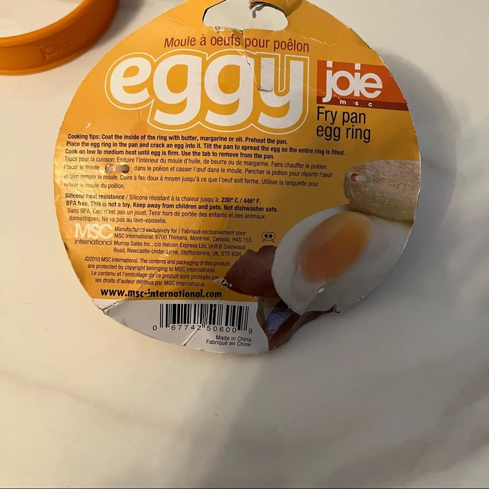 💕 🛍🏙3️⃣ for $1️⃣5️⃣ Bundle of 2 Joie eggy fry pan egg ring